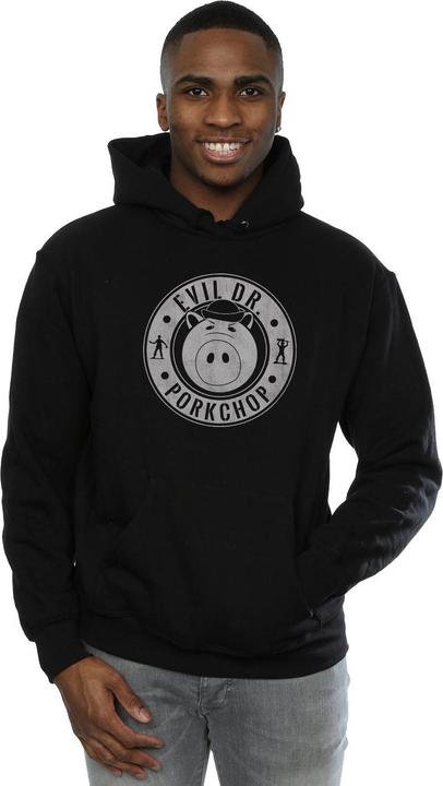 Actual product image Disney Mens Toy Story Evil Dr Pork Chop Hoodie (M)