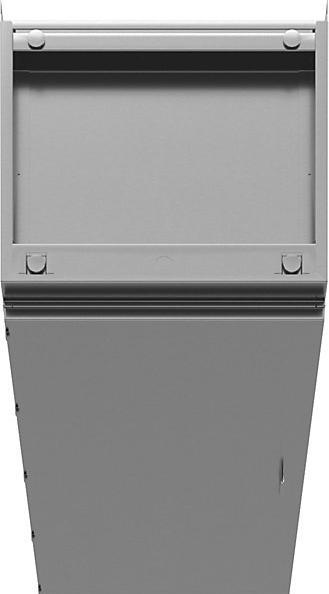 Actual product image kaiserkraft Stainless steel clean room tall cabinet (60 x 58.5 x 200 cm)