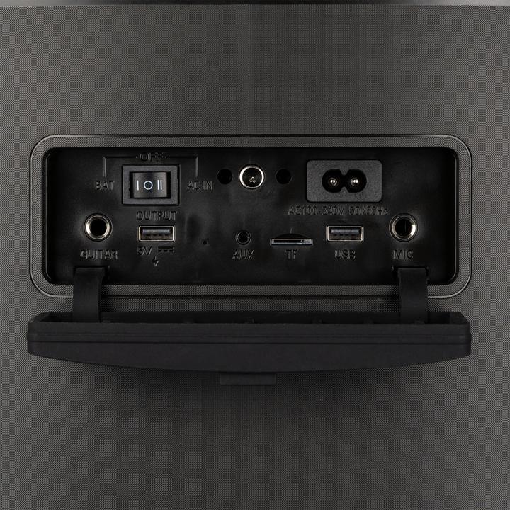 Image du produit Fenton Bluetooth Speaker Pulse200 Schwarz (12 h, Fonctionnement sur batterie, Fonctionnement sur secteur)