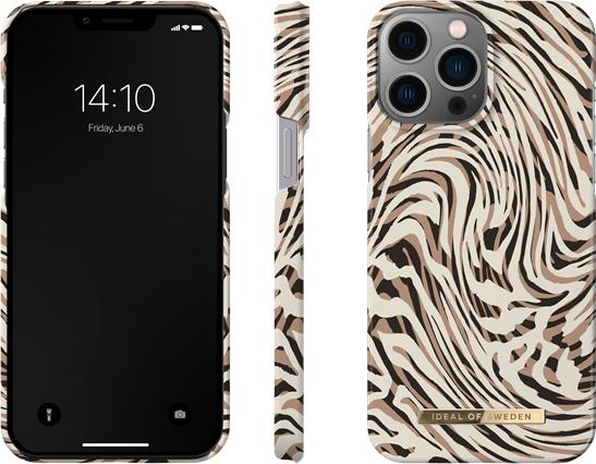 Actual product image iDeal Of Sweden Designer Hard Cover Hypnotic Zebra (Apple iPhone 13 Pro Max)