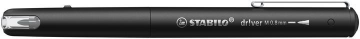 Produktbild STABILO Driver Medium 0.8mm Schwarz (Schwarz, 1 x)