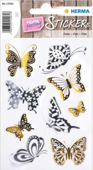 Actual product image HERMA Stickers butterflies