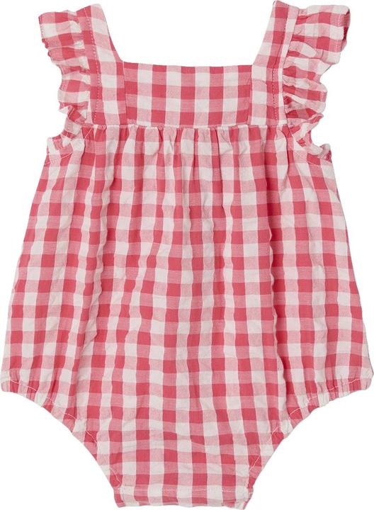 Produktbild Vertbaudet Ärmelloser Baby Kurzoverall mit Vichykaro (68)