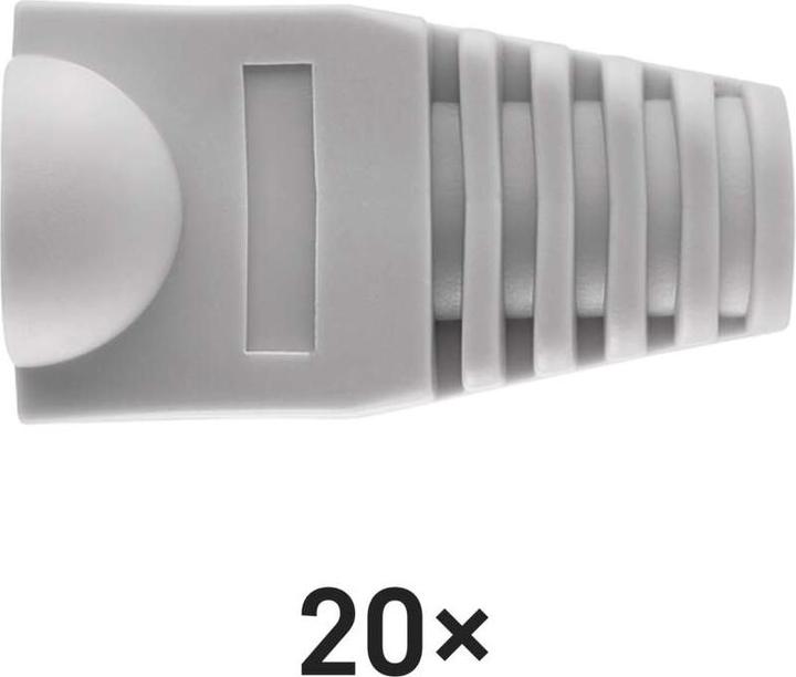 Produktbild Emos Schutz für Konnektor RJ45 grau, 20 Stk. (Antennenkabel)