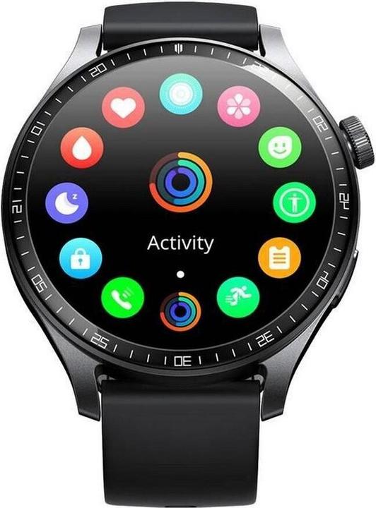 Actual product image Joyroom Classic Series JR-FC2 Pro Smart Watch (Answer/Make Call)-Space Grey (227 mm)