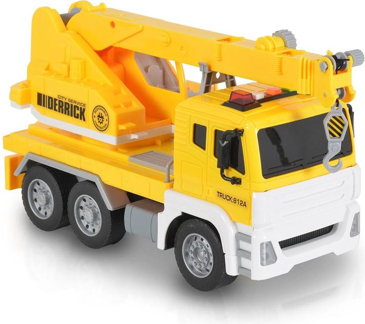 Actual product image Moni Toy lorry crane truck 1:12