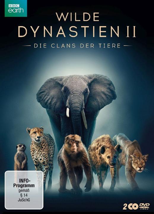 Produktbild WILDE DYNASTIEN II - Die Clans der Tiere (DVD, 2023, Deutsch)