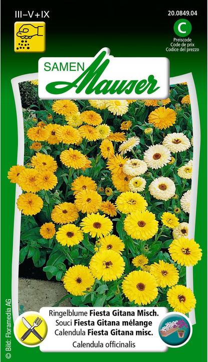 Samen Mauser Marigold Fiesta Gitana Mix. (Semi di piante)