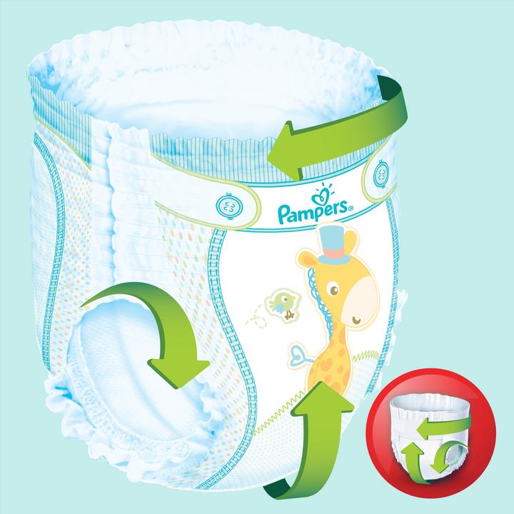 Image du produit Pampers Baby Dry (Taille 4, Pack semi-mensuel, 102 pièce(s))