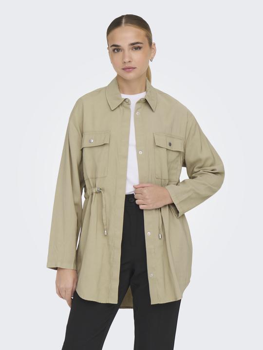 Actual product image Only Fly-away collar coat jacket (M)