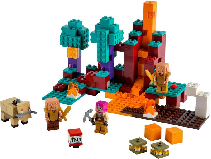 Produktbild LEGO Minecraft End-Of-Live Set Der Wirrwald - 21168 NEU! Teile 287x (21168)