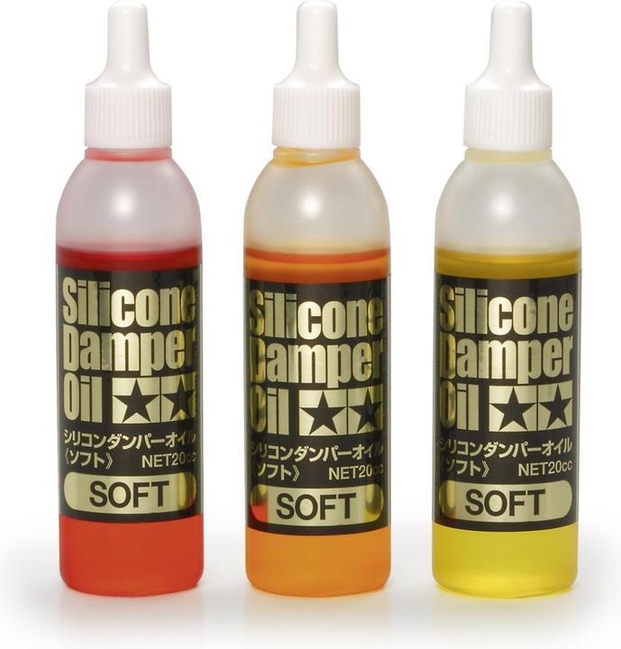 Immagine prodotto Tamiya Set olio ammortizzatore Soft 200-red/ 300-orange/ 400-yellow CST