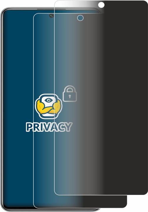 Productafbeelding BROTECT Anti-spionnetje privacyfolie Beschermfolie tegen blauw licht (2 Stuk, Xiaomi 11T)
