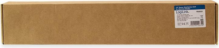 Image du produit LogiLink Barre d'alimentation (8 x, CEE 7/3, 2 m)