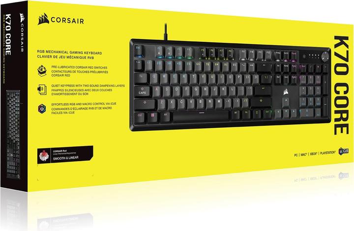 Produktbild Corsair K70 Core (DE, Kabelgebunden)