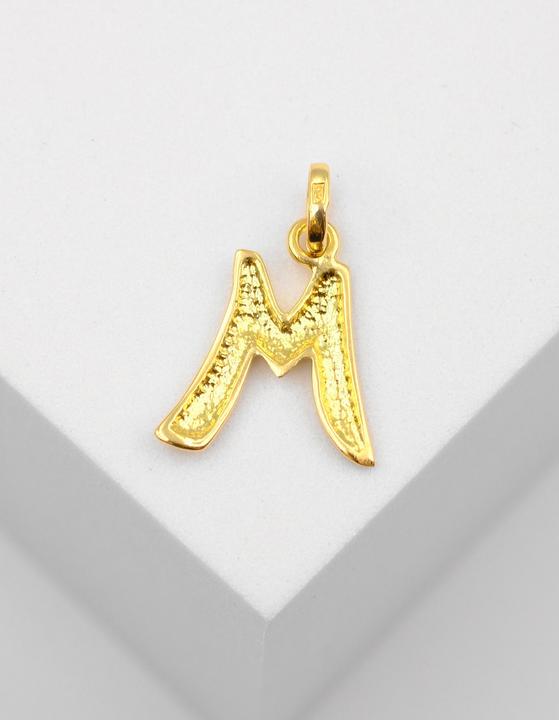 Produktbild Muau Buchstabe (750/18K Gelbgold)