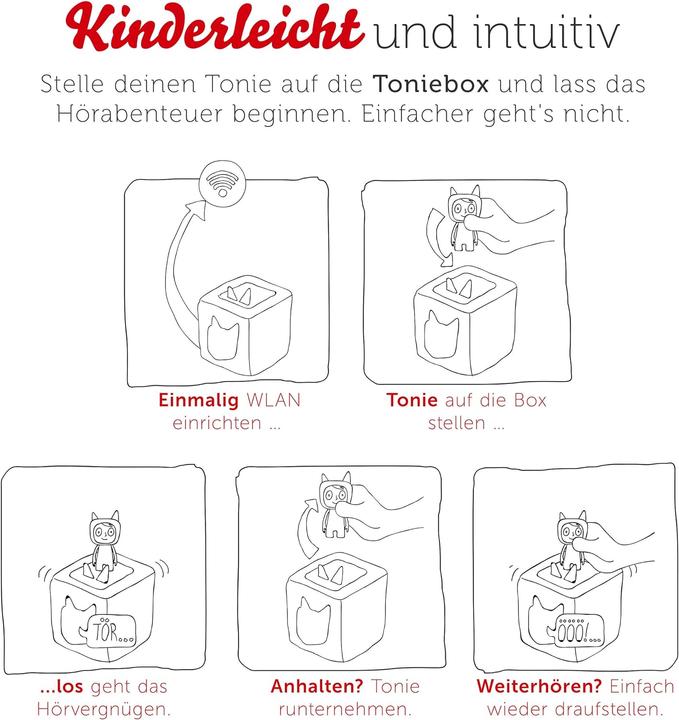 Actual product image Tonies Dragon Taming Made Easy (German)