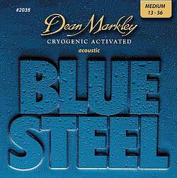 Actual product image Dean Markley D.Markley 2038 Bl.Steel Acoustic 013/056