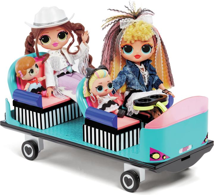 Actual product image MGA O.M.G. Remix 4-in-1 Plane Playset Transforms