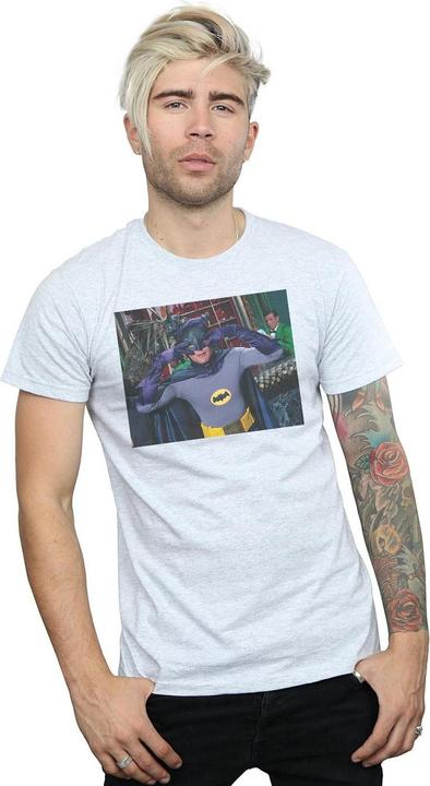 Actual product image Mens Batman TV Series Batdance Photo T-Shirt (4XL)