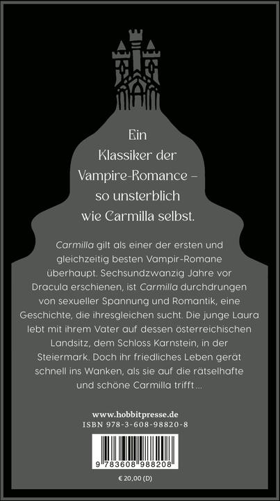 Image du produit Carmilla (Allemand, Sheridan Le Fanu, 2024)