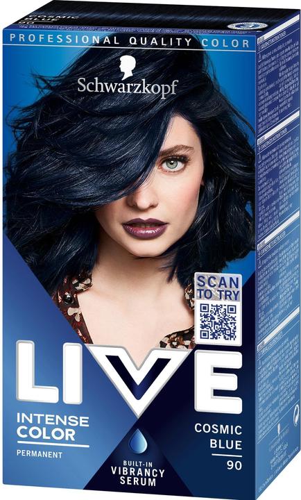 Image du produit Schwarzkopf Live Couleur intense (90 Bleu cosmique)