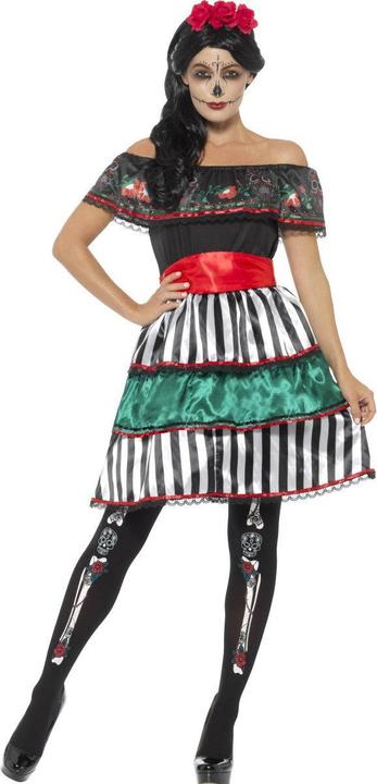 Produktbild Smiffys Day of the Dead Señorita Doll Kostüm (XL)