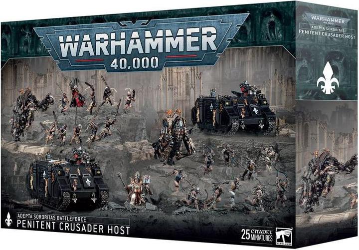Image du produit Games Workshop Warhammer 40k - Battleforce Noel 2024 Adepta Sororitas : Est de Croisade de Pénitents (Matières plastiques)
