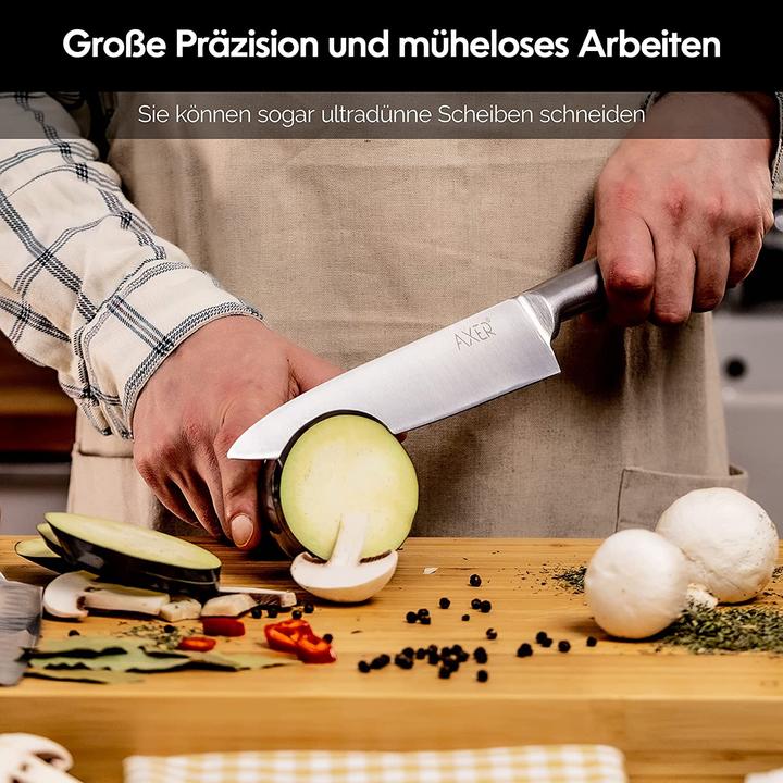 Produktbild Axer Küchenmesser-Set, 5-teilig, Silber (20 cm)