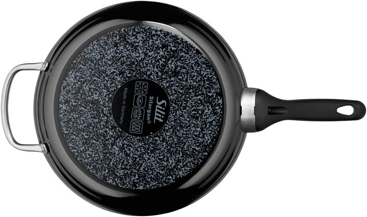 Productafbeelding Silit Koekenpan met antiaanbaklaag Hoog 26cm Professioneel Inductie Silargan (28 cm, Koekenpan, Keramiek)