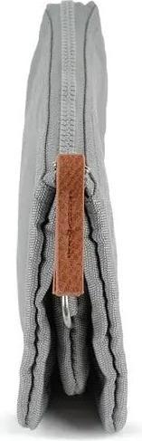 Actual product image Roka London Carnaby Medium Wallet Sustainable Canvas Stormy