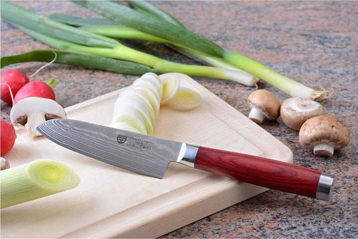 Actual product image Gräwe Damascus knife 12.5cm blade (12.50 cm)
