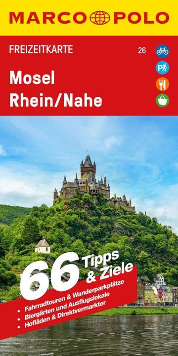 Actual product image Leisure map 26 Moselle, Rhine/Nahe 1:115,000