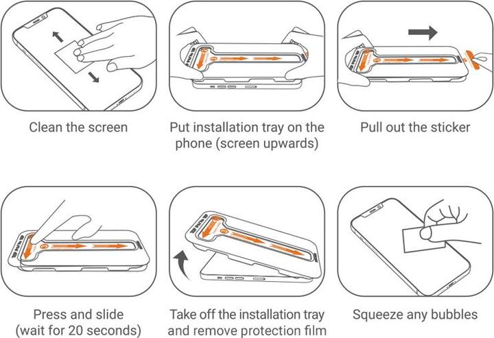 Produktbild Crong EasyShield 2-Pack - Gehärtetes Glas Samsung Galaxy S24 (2 Stück) (2 Stück, Galaxy S24)
