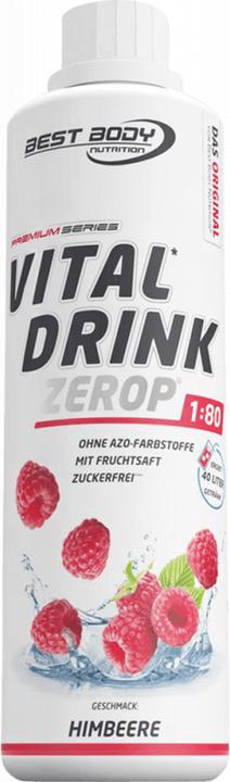 Produktbild Best Body Nutrition Low Carb Vital Drink (Himbeere, 1 x)