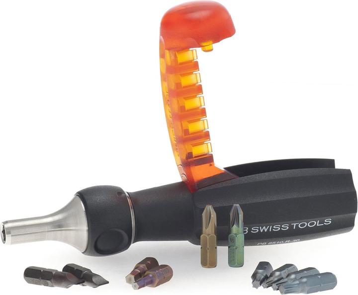Image du produit PB Swiss Tools Porte-magazine bit (Cruciforme PZ, Torx (TX), Escale, Clé Allen, Recouvrement cruciforme Phillipps (PH))