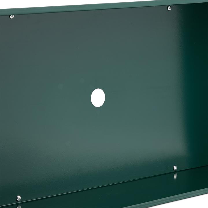Actual product image Relaxdays Grünes Hochbeet aus Metall