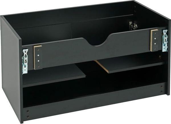 Produktbild Mendler Waschbeckenunterschrank, Waschtischunterschrank Waschtisch Unterschrank Badmöbel, hochglanz 90cm sch