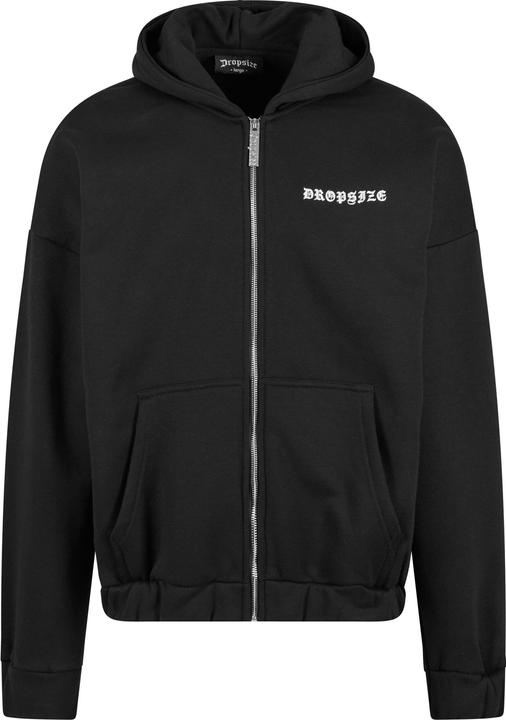 Actual product image Dropsize Super Heavy Oversized Crime Zip Hoodie - 124647 (M)