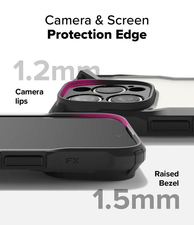 Produktbild Ringke Case for iPhone 16 Pro FUSION X BLACK (Apple iPhone 16 Pro)