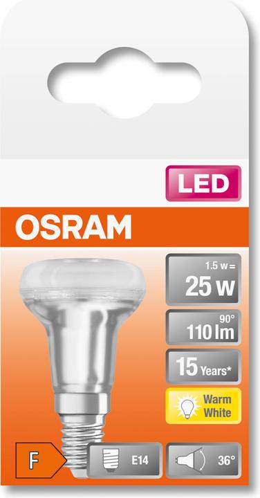 Produktbild Osram Led Star R39 (E14, 25 W, 110 lm, 1 x, F)