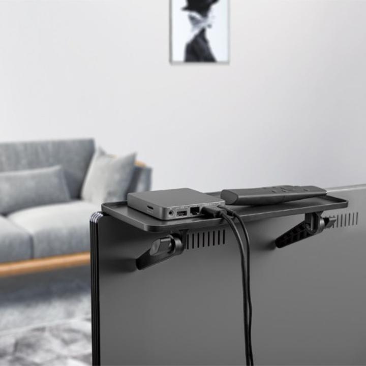 Image du produit Techly Support mural pour 1 TV LCD LED 58,42cm-106,68cm 23-42pouces inclinable noir (Mur, 42", 6 kg)