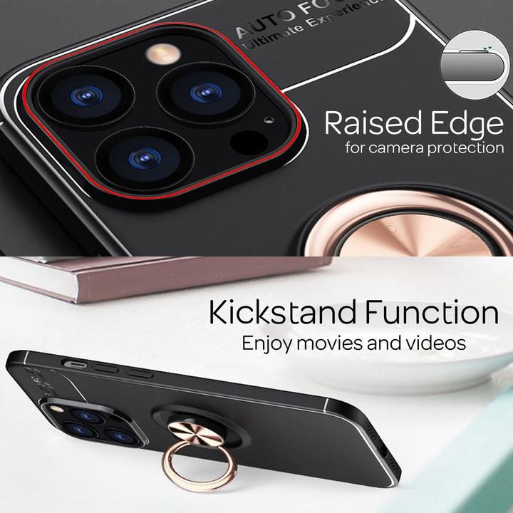 Produktbild Nalia Matte Ring Silikon Hülle (Apple iPhone 14 Pro)