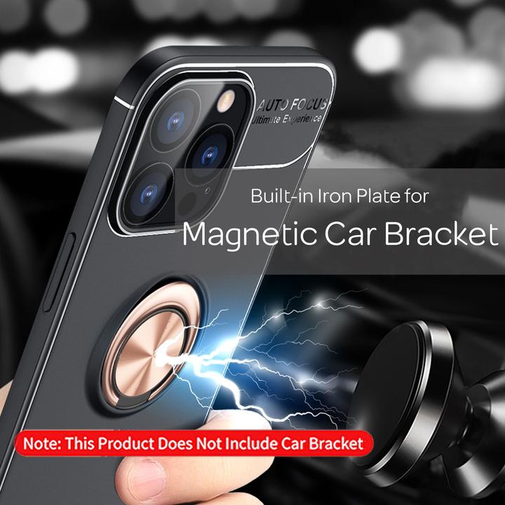 Produktbild Nalia Matte Ring Silikon Hülle (Apple iPhone 14 Pro)
