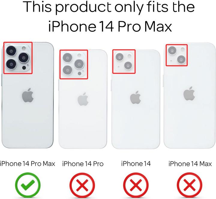 Produktbild Nalia Matte Ring Silikon Hülle (Apple iPhone 14 Pro Max)