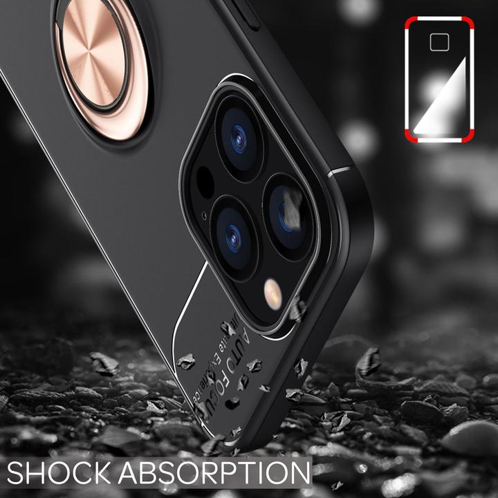 Produktbild Nalia Matte Ring Silikon Hülle (Apple iPhone 14 Pro)