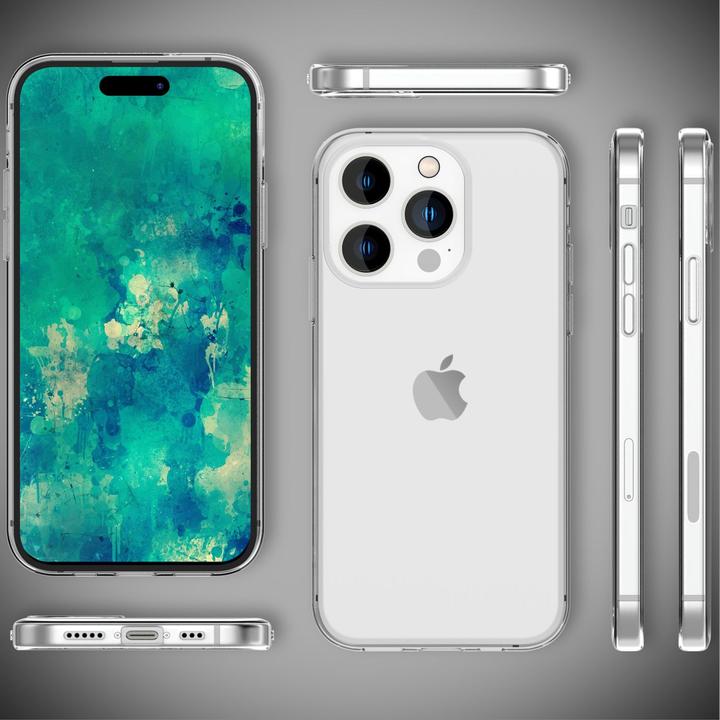 Image du produit Nalia Étui en silicone transparent clair (Apple iPhone 14 Pro Max)