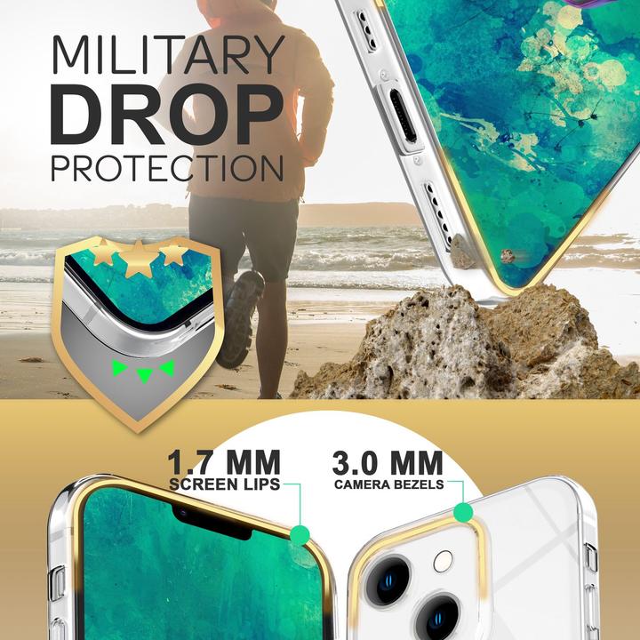 Produktbild Nalia Klare Transparente Silikon Hülle (Apple iPhone 14)