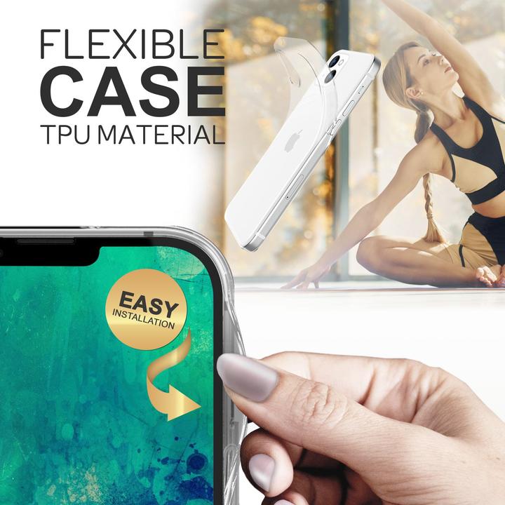 Produktbild Nalia Klare Transparente Silikon Hülle (Apple iPhone 14)