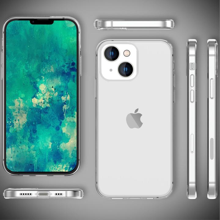 Produktbild Nalia Klare Transparente Silikon Hülle (Apple iPhone 14)
